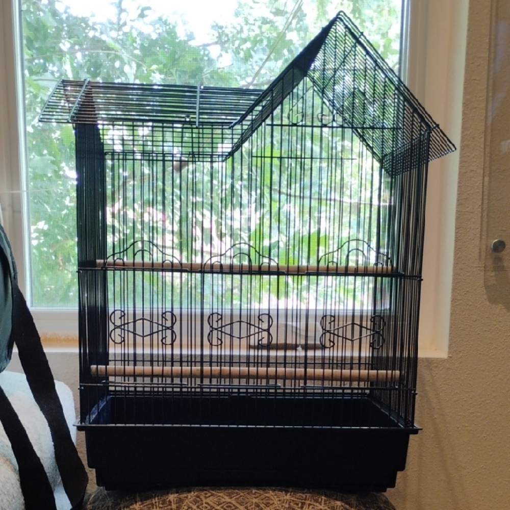 Black Bird Cage for Pets